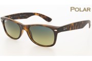 Ray-Ban New Wayfarer Matte Polarised (RB2132 894/76 52mm) saules brilles